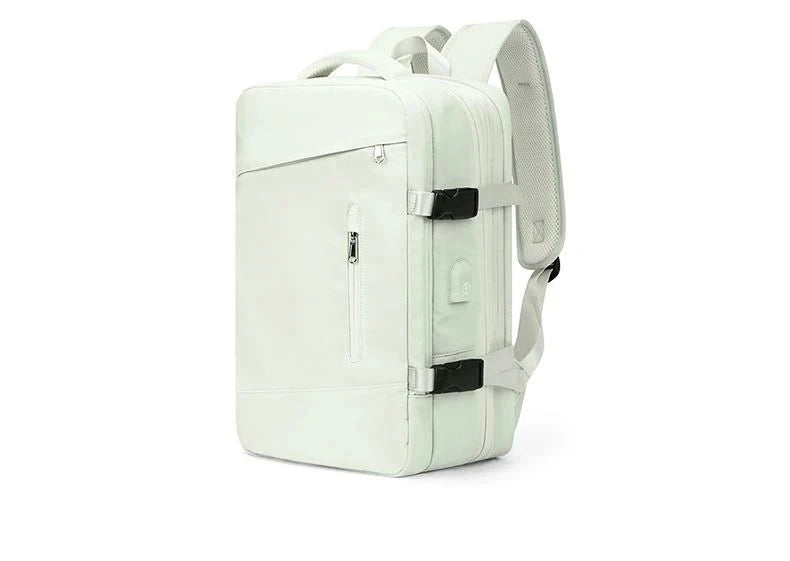 Mochila | MaxTravel - Impermeável para Viagem | Expansível até 39L | Porta USB