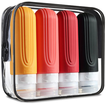 Kit Viagem Silicone | Witt Travel - Cosmetic Case