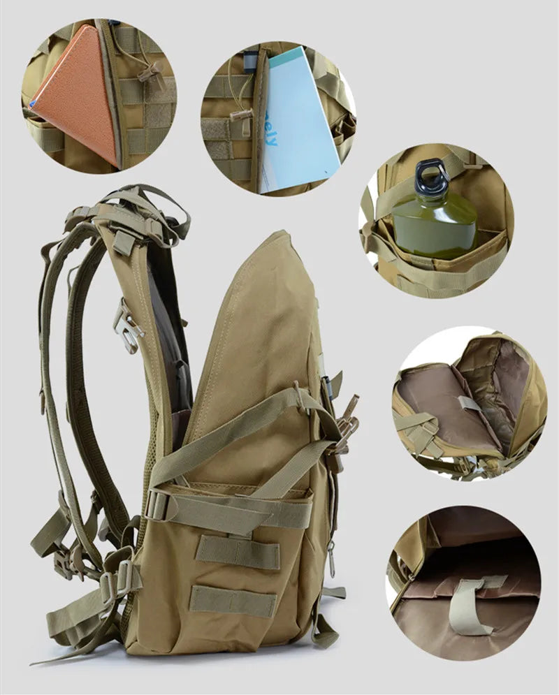Mochila - Tática Militar Camping 40L