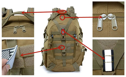 Mochila - Tática Militar Camping 40L