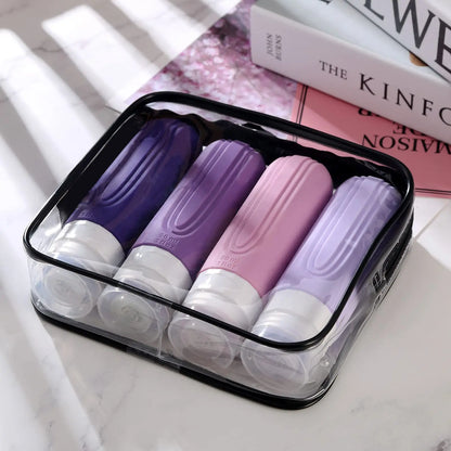 Kit Viagem Silicone | Witt Travel - Cosmetic Case