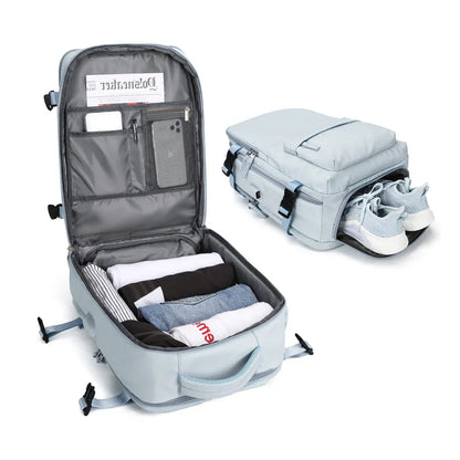 Mochila | B-Perfect PLUS - Expansível Impermeável com USB Para Viagem