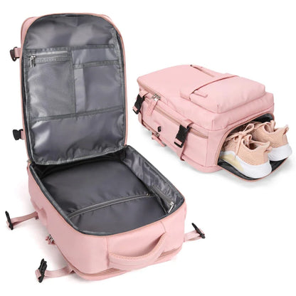 Mochila | B-Perfect PLUS - Expansível Impermeável com USB Para Viagem