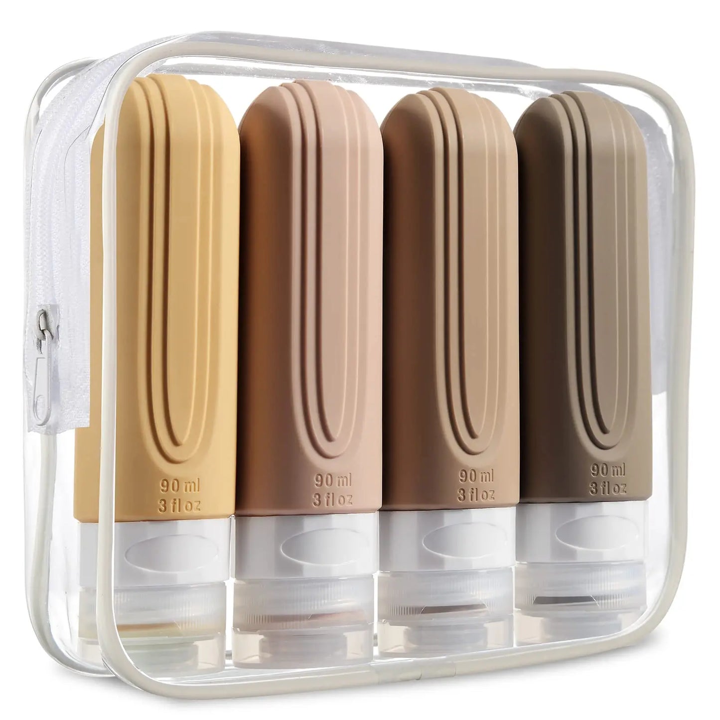 Kit Viagem Silicone | Witt Travel - Cosmetic Case