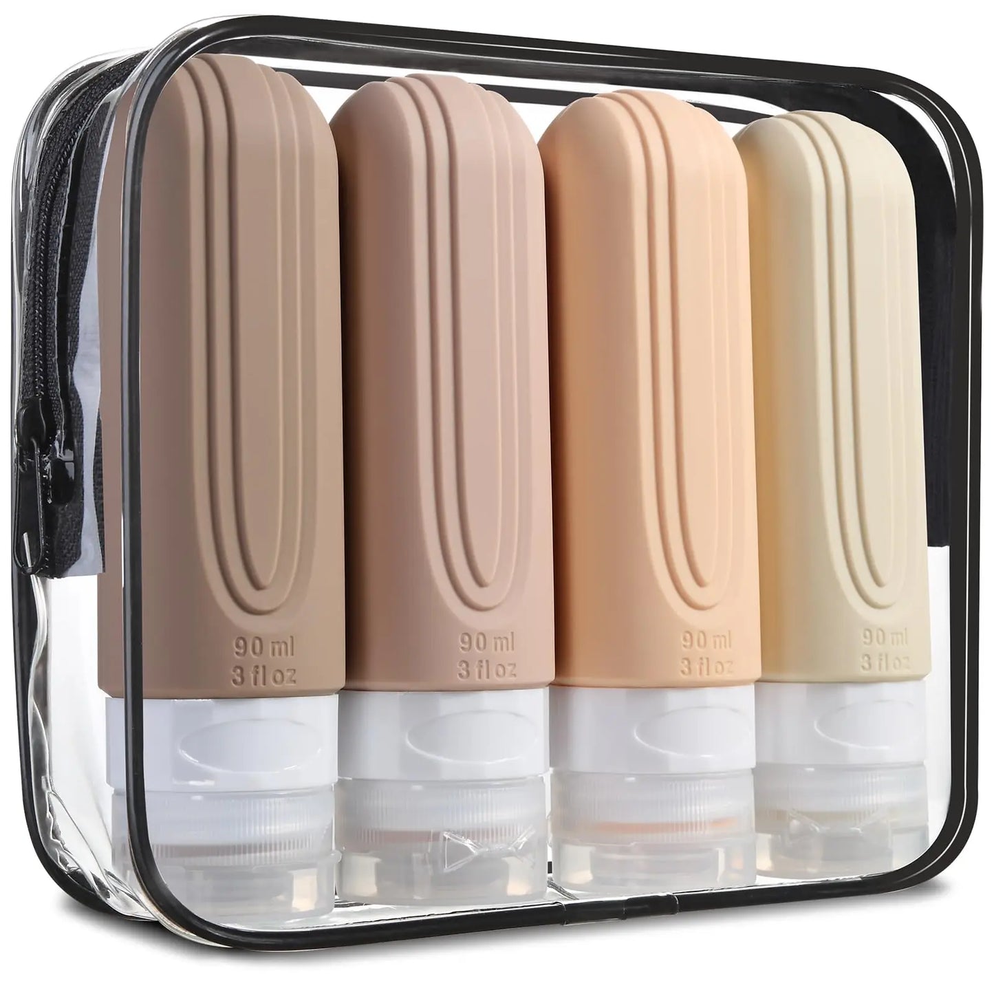 Kit Viagem Silicone | Witt Travel - Cosmetic Case