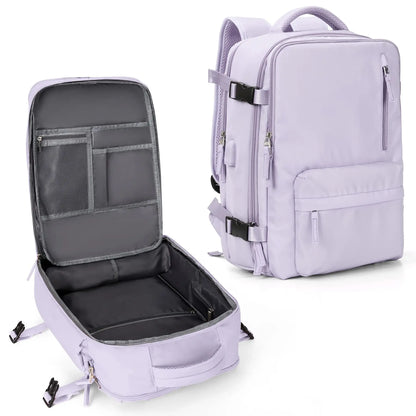 Mochila | B-Perfect PLUS - Expansível Impermeável com USB Para Viagem