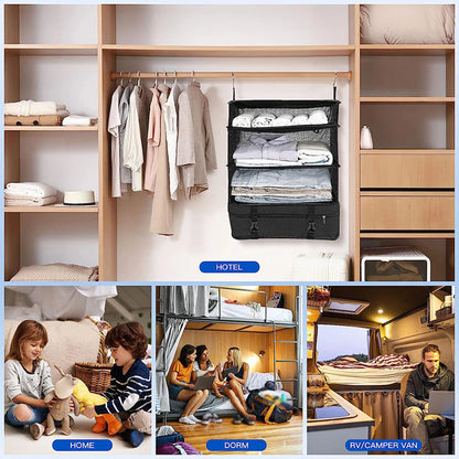 Organizador de Viagens | EasyGuard - Guarda-Roupas Portátil para Viagens