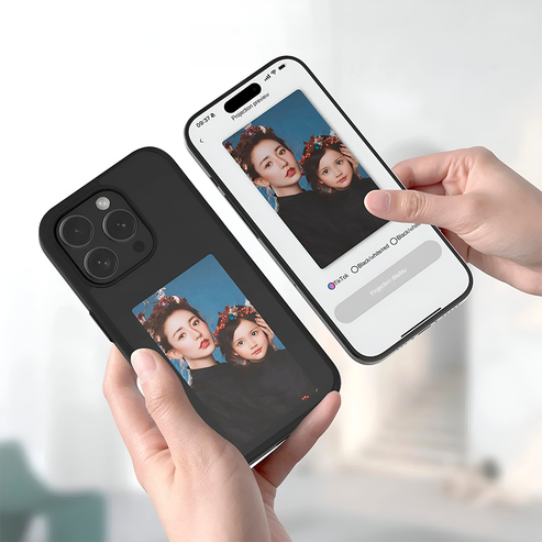 Case Inteligente Iphone - Case E-ink Screen Fotos Personalizáveis + App